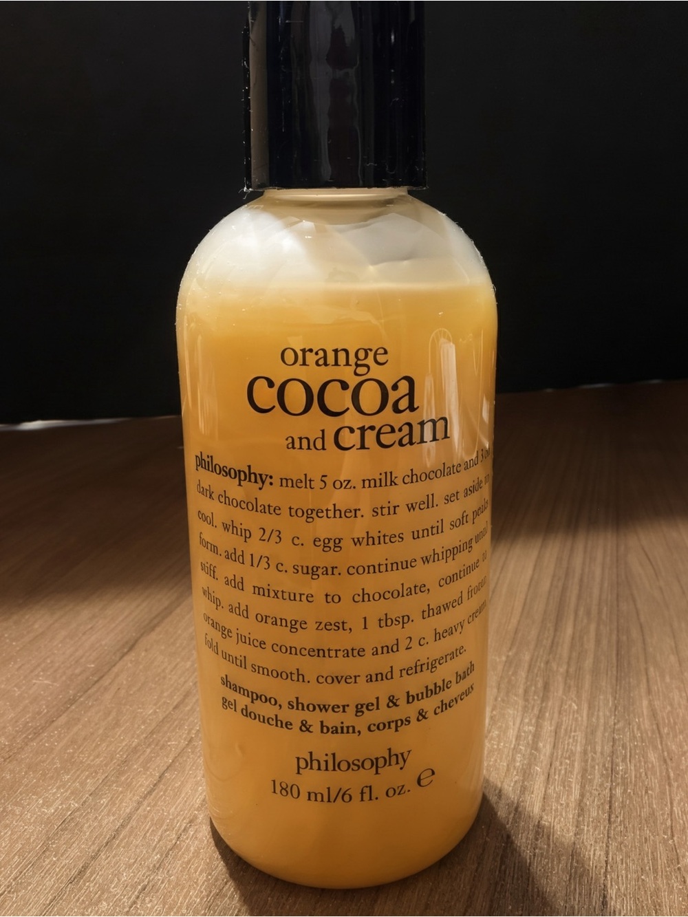Philosophy Orange Cocoa and Cream Body Wash -